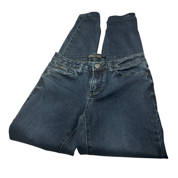 Prana Mid Rise Dark Wash Skinny Jeans Womens 26 - Picture 6 of 14